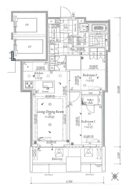 アネシア築地ステーションレジデンス 部屋番号：904 間取図 1