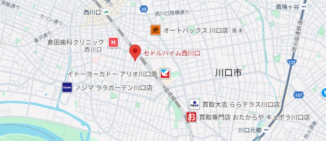 セドルハイム西川口 間取図 1