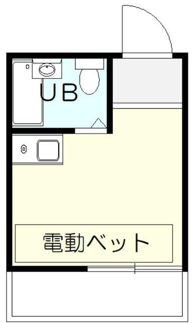 レイクシャイン鶴瀬 間取図 1