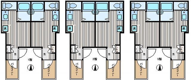 かすみ荒川 間取図 1