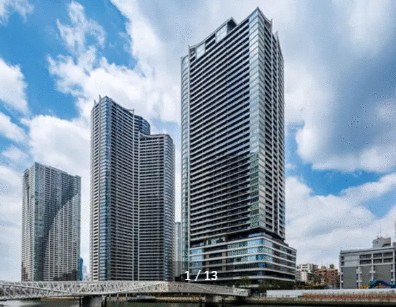 パークタワー勝どきミッド 部屋番号：1124 物件写真 2