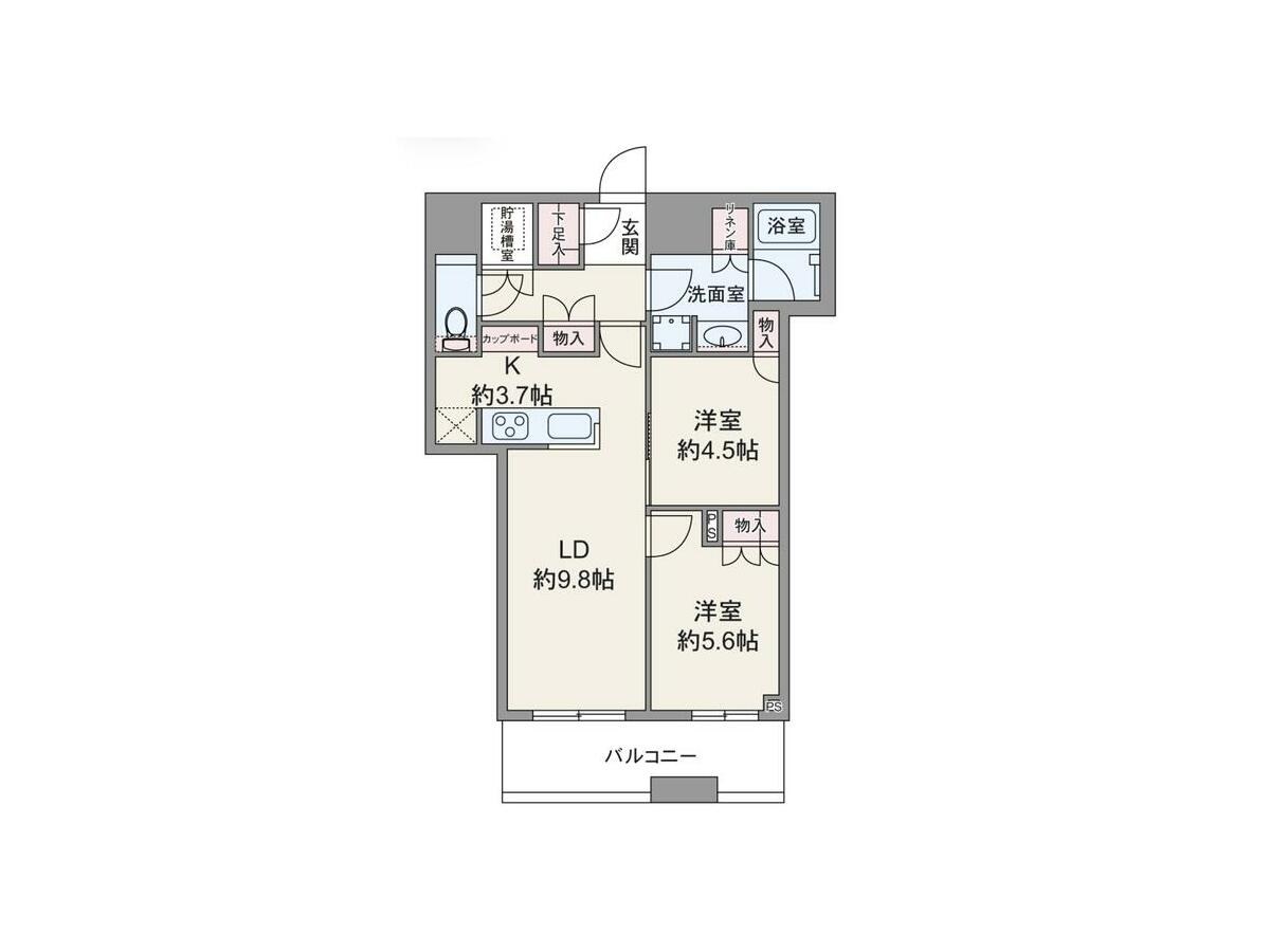 勝どき ザ・タワー 部屋番号：2618 物件写真 1