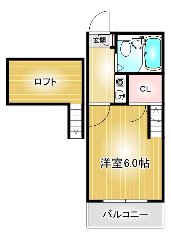 ラ・グラシューズ町南 間取図 1